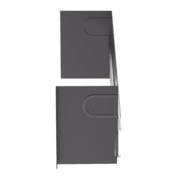 Soporte de Riel DIN Industrial / 4U / Rack 19 in / Acero / Gestión de Cables