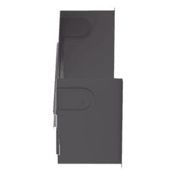Soporte de Riel DIN Industrial / 4U / Rack 19 in / Acero / Gestión de Cables