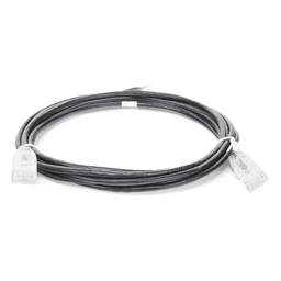 Cable de Parcheo Slim UTP Cat6 / 3 m (9.84 ft) / 28 AWG / 1 Gbps / RJ45 / Negro