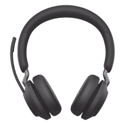 Jabra Evolve2 65, Auricular stereo versión UC con aislamiento de ruido activa, dongle USB-A indicador de ocupado (Busylight) (26599-989-999)