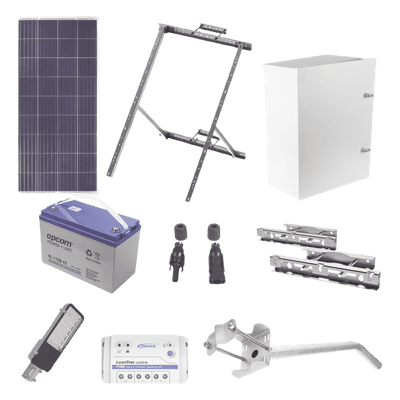 Kit de energía solar para alumbrado de 30 W
