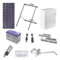 Kit de energía solar para alumbrado de 30 W