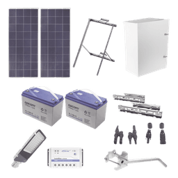 Kit de energía solar para alumbrado de 60 W