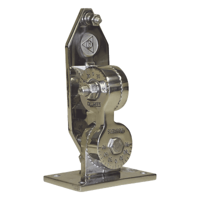 Base de montaje giratoria de acero inoxidable 316 para detectores de flama FS24X, FS20X, SS4 y SS2, ajuste direccional en incrementos de 10 grados