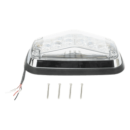 Luz de Advertencia LED / 6 LEDs Ultra Brillantes / 11 Patrones de Destello / IP67 / 12-30 VCC / Certificación SAE y ECE
