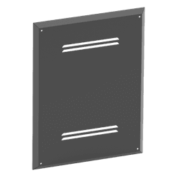 Gabinete de Medios de 19 Pulgadas de alto, para Empotrar en Pared (360 x 478 x 95 mm).