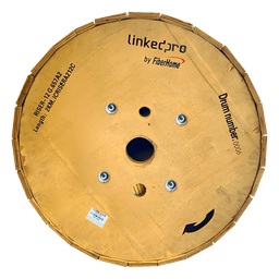 Cable de Fibra Óptica Monomodo, 12 hilos, para Interior, Tight Buffer 900µm, OFNR Riser, Dieléctrica