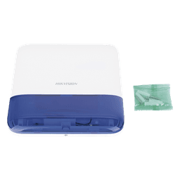 (AX PRO) Sirena Inalámbrica con Estrobo Azul para Exterior IP65 / 110 dB