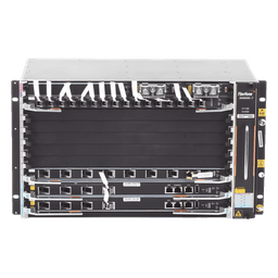 OLT Carrier Class Modular GPON, 6 Ranuras de Servicio, Incluye 1 Tarjeta de Servicio 16 puertos GPON, crecimiento hasta 96 puertos GPON, 6 UR, Gestión por UNM2000, CLI, (Incluye Instalación de software UNM2000)