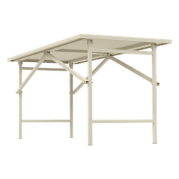 Mesa de Trabajo Plegable 100% para Trabajos Pesados (1832x791x813mm).