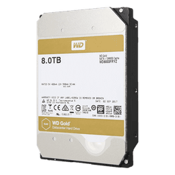 Disco Duro Gold de 8TB / Clase Enterprise / 5 AÑOS DE GARANTÍA