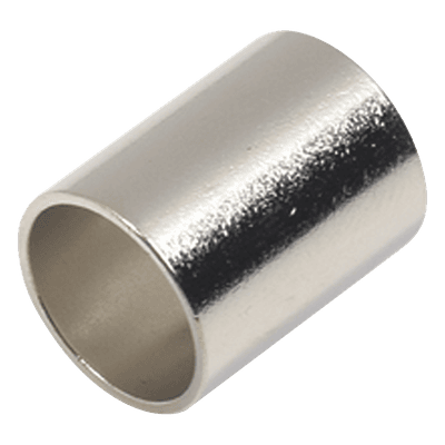  Férula-Casquillo en Chapa de Plata para Plegar en Cables del Grupo E, I como RG-8/U, RG-213/U, LMR-400.