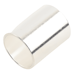  Férula-Casquillo en Chapa de Plata para Plegar en Cables del Grupo E, I como RG-8/U, RG-213/U, LMR-400.
