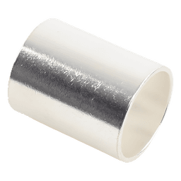  Férula-Casquillo en Chapa de Plata para Plegar en Cables del Grupo E, I como RG-8/U, RG-213/U, LMR-400.