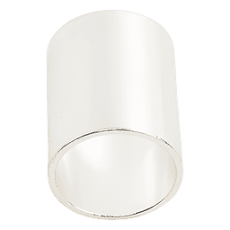  Férula-Casquillo en Chapa de Plata para Plegar en Cables del Grupo E, I como RG-8/U, RG-213/U, LMR-400.