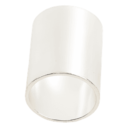  Férula-Casquillo en Chapa de Plata para Plegar en Cables del Grupo E, I como RG-8/U, RG-213/U, LMR-400.