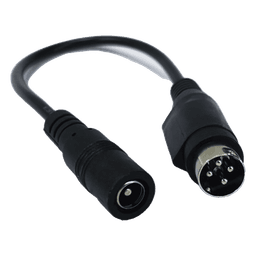 Adaptador Universal DC Hembra a Minidin 4 Pines Macho / Recomendado para DVR´s epcom / HIKVISION