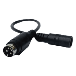 Adaptador DC / Jack Hembra 5.5x2.1mm a Minidin 4 Pines Macho / 168mm / DVR y NVR