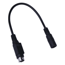 Adaptador DC / Jack Hembra 5.5x2.1mm a Minidin 4 Pines Macho / 168mm / DVR y NVR