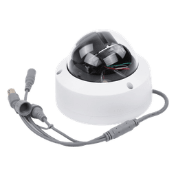 Domo TURBOHD 2 Megapixel (1080p) / Lente 2.8 mm / 30 mts IR EXIR / TVI-AHD-CVI-CVBS / IK10 / IP67 / WDR 120 dB / Ultra Baja Iluminación / Metal