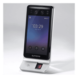 Terminal de Control de Acceso / Reconocimiento Facial Sin Contacto / Lector Multitecnología RFID y NFC / Pantalla LCD 7'' / 100,000 Usuarios / Detección de Cubrebocas