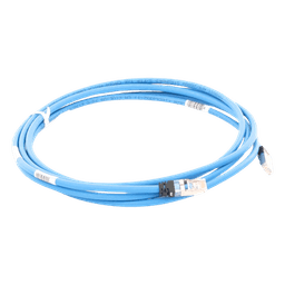 Patch Cord Cat6A, Blindado S/FTP, CM/LS0H, 3.05 Metros (10 Pies), Color Azul
