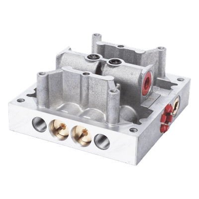 Caja de Válvulas / Aluminio y Acero / IP44 / -20°C a +55°C / 230 VAC / 220 W / 1 A