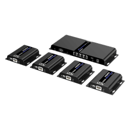 Extensor y Divisor HDMI / 1 Entrada a 4 Salidas / 4Kx2K @ 60 Hz / Alcance 120 m (393.7 ft) / Cat 6/6a / IR Integrado / Operación 24/7