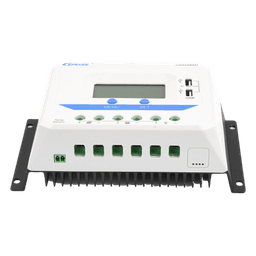 Controlador Solar de Carga PWM 12/24/36/48 V 45 A, Salida USB, con Display