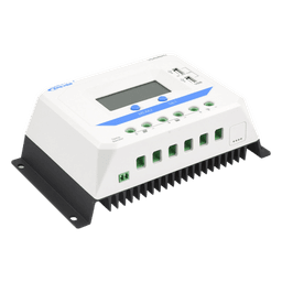 Controlador Solar de Carga PWM 12/24/36/48 V 45 A, Salida USB, con Display