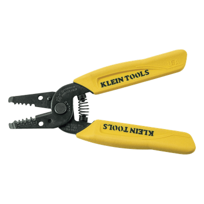 Pinza Klein Peladora y Cortadora de Cable Solido AWG 10-18.