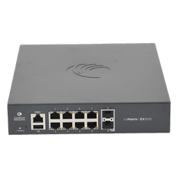 Switch PoE / 8 Puertos Gigabit 802.3af/at / 2 SFP / Capa 2 / Gestión Cloud / Zero-Touch