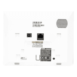 Monitor IP/SIP para interior, Wi-Fi, pantalla táctil de 7", audio de 2 vías, PoE, 8 interfaces de entrada de alarma.