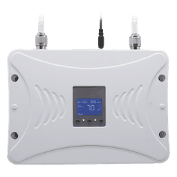 Kit Amplificador de Señal Celular 4.5G LTE, 3G y Voz. Funciona con Todos los Operadores. Soporta Múltiples Dispositivos y Tecnologías. Hasta 1000 metros cuadrados de Cobertura