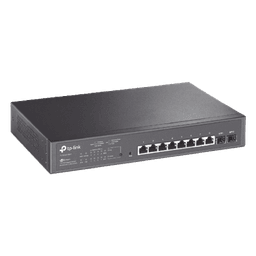Switch PoE JetStream SDN Administrable 8 puertos 10/100/1000 Mbps + 2 puertos SFP, 8 puertos PoE, 150W, administración centralizada OMADA SDN 