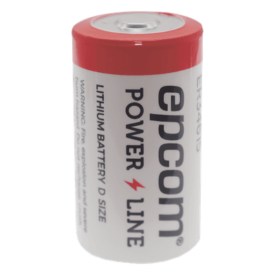 Batería de Litio / Formato D / 19 Ah / 3.6 V / Li-SOCl2 / No Recargable / -60°C a +85°C / Electrolito Antiinflamable