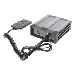 Sirena Vehicular de 100W de Potencia, Con Controlador Unimando Para Tonos, 2 Salidas Auxiliares y Microfono