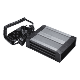 Sirena Vehicular de 100W de Potencia, Con Controlador Unimando Para Tonos, 2 Salidas Auxiliares y Microfono