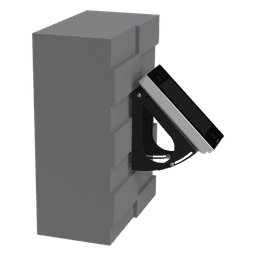 Base de Pared con Ángulo Ajustable para Lectora: DSK-1T-671M
