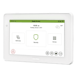 Pantalla táctil controladora de automatización y seguridad con Z-Wave Plus, compatible con paneles VISTA