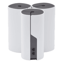 Kit de Router inalámbrico mesh Deco E4 para Hogar / Doble banda AC 1200  / 2 puertos 10/100 Mbps / Compatible con amazon alexa.