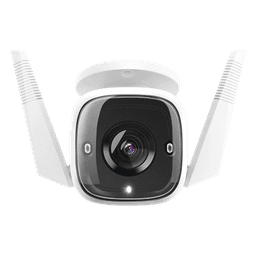 Cámara IP Wi-Fi para exterior, 3 megapixel, audio doble vía, visión nocturna, notificación Push, acepta memoria Micro SD de para grabación. 