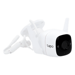 Cámara IP Wi-Fi para exterior, 3 megapixel, audio doble vía, visión nocturna, notificación Push, acepta memoria Micro SD de para grabación. 