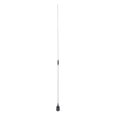 Antena Móvil VHF / Banda Ancha 148-174 MHz / 200 W / 3 dBi / 137 cm / Omnidireccional / NMO 3/4'