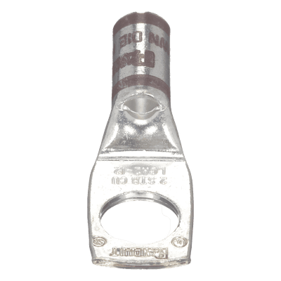 Zapata de compresión LCA2-12-Q, para cal. 2 Awg, Barreno para tornillo prisionero de 1/2, 1 Pz