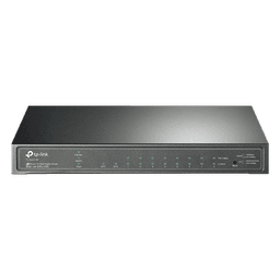 Switch PoE JetStream SDN Administrable 8 puertos 10/100/1000 Mbps + 2 puertos SFP, 8 puertos PoE, 61W, administración centralizada OMADA SDN