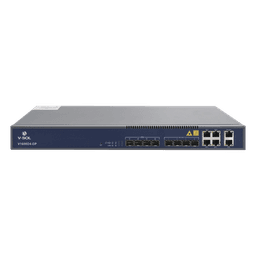 OLT EPON / 4 Puertos PON / 8 Puertos Uplink RJ45+SFP / 256 ONUs / 20 km / Rack 1U