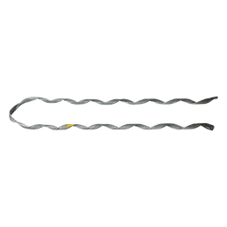 Remate Preformado de Acero Galvanizado para fibra Mini-ADSS, Diámetros 6-7 mm (Estructura de 4 hilos con Polvo Abrasivo) 