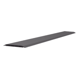 Canaleta de Piso / 4 Vías / PVC Rígido / 6 ft (1.83 m) de Largo / 176 mm de Ancho / Capacidad 907 kg / UL94V-0 / Color Negro