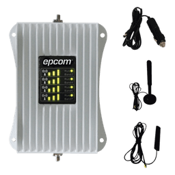 KIT de Amplificador de Señal Celular Para Vehículo/ Soporta y Mejora la Señal Celular 4.5G, 4G LTE/ Múltiples Operadores, usuarios y dispositivos/ Ideal para Vehículo tipo Camioneta, Pick up o Sedán.